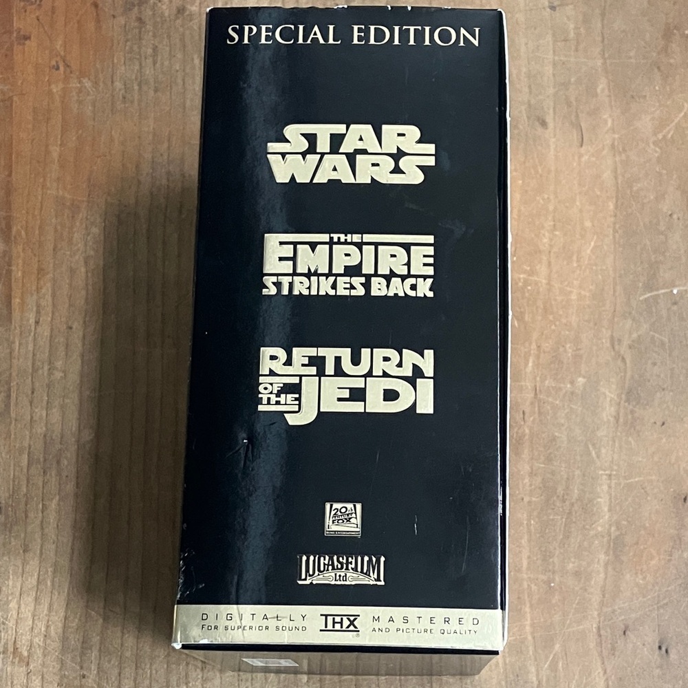 VHS set Star Wars Trilogy Special Edition